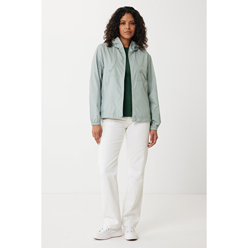 Iqoniq Logan Lightweight Jacke Aus Recyceltem Polyester , Iceberg green, 100% recyceltes Polyester, XXXL, 80,00cm x 0,50cm (Länge x Höhe), Bild 6