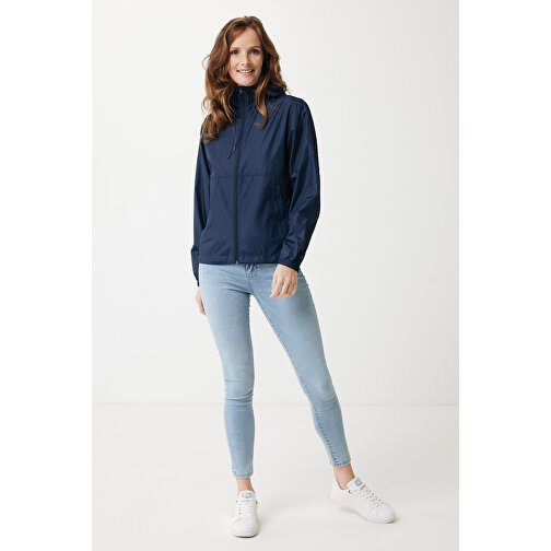 Iqoniq Logan Lightweight Jacke Aus Recyceltem Polyester , navy blau, 100% recyceltes Polyester, XS, 64,00cm x 0,50cm (Länge x Höhe), Bild 6