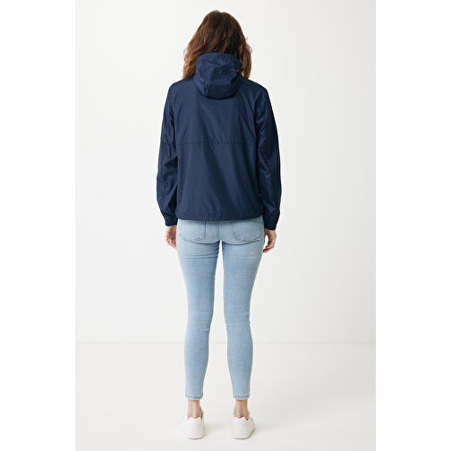 Iqoniq Logan Lightweight Jacke Aus Recyceltem Polyester , navy blau, 100% recyceltes Polyester, S, 68,00cm x 0,50cm (Länge x Höhe), Bild 8