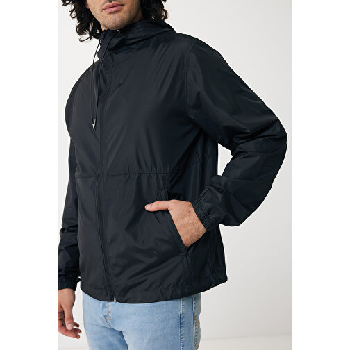 Iqoniq Logan Lightweight Jacke Aus Recyceltem Polyester , schwarz, 100% recyceltes Polyester, XXL, 78,00cm x 0,50cm (Länge x Höhe), Bild 15