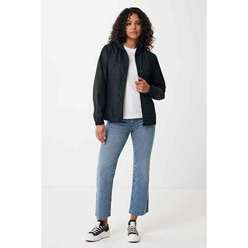 Iqoniq Logan Lightweight Jacke Aus Recyceltem Polyester , schwarz, 100% recyceltes Polyester, XXL, 78,00cm x 0,50cm (Länge x Höhe), Bild 6