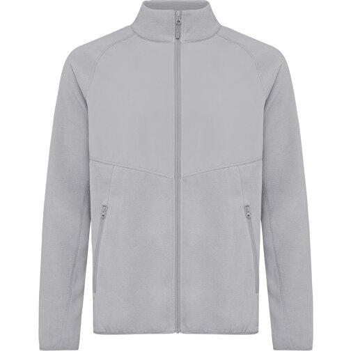 Iqoniq Talung Mikrofleece Jacke Aus Recyceltem Polyester , storm grey, 100% recyceltes Polyester, XXL, 77,50cm x 2,70cm (Länge x Höhe), Bild 1