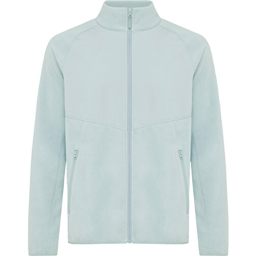 Iqoniq Talung Mikrofleece Jacke Aus Recyceltem Polyester , Iceberg green, 100% recyceltes Polyester, XL, 75,50cm x 2,70cm (Länge x Höhe), Bild 1