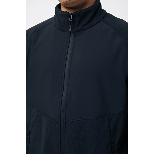 Iqoniq Talung Mikrofleece Jacke Aus Recyceltem Polyester , schwarz, 100% recyceltes Polyester, XXXL, 79,50cm x 3,50cm (Länge x Höhe), Bild 12