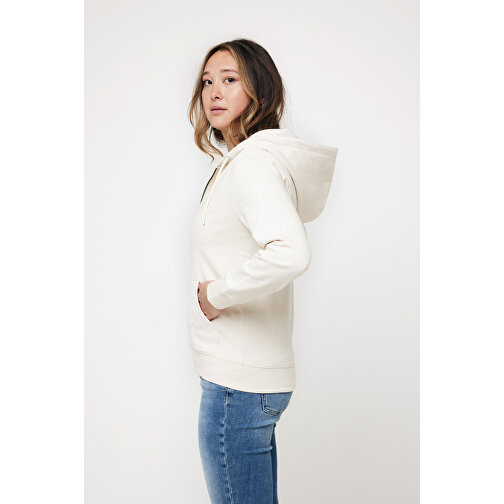 Iqoniq Abisko Zip-Kapuzenpullover Aus Recycelter Baumwolle , natural raw, 50% recycelte und 50% biologische Baumwolle, XXL, 78,00cm x 1,00cm (Länge x Höhe), Bild 9