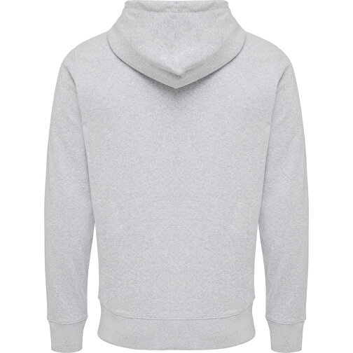 Iqoniq Abisko Zip-Kapuzenpullover Aus Recycelter Baumwolle , heather grey, 50% recycelte und 50% biologische Baumwolle, XXXL, 80,00cm x 1,00cm (Länge x Höhe), Bild 2