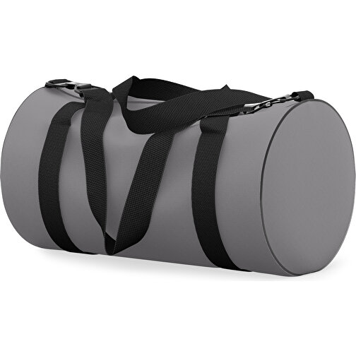 Sporttasche Modernfit , delfingrau / schwarz, Sublimation Poliester 300g, 27,00cm x 27,00cm x 50,00cm (Länge x Höhe x Breite), Bild 2