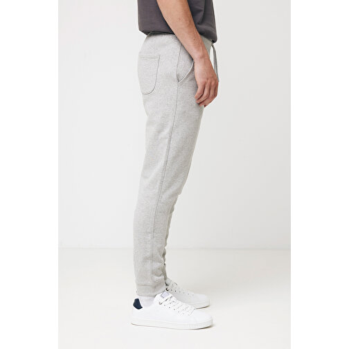 Iqoniq Cooper Jogger Aus Recycelter Baumwolle , heather grey, 50% recycelte und 50% biologische Baumwolle, XXXL, 112,00cm x 1,00cm (Länge x Höhe), Bild 6