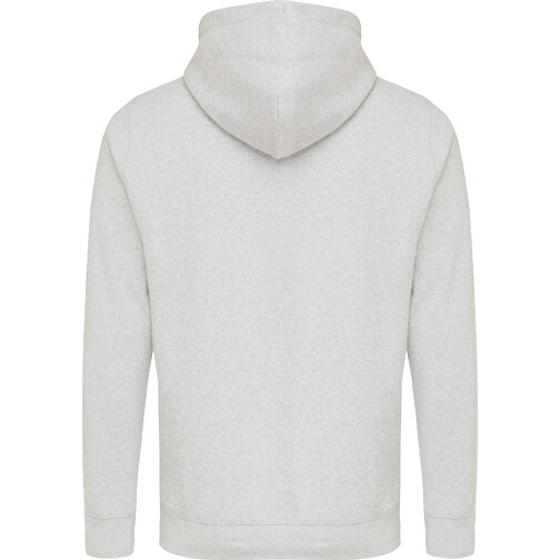 Iqoniq Rila Lightweight Hoodie Aus Recycelter Baumwolle , ungefärbte helles Grau, 30% recycelte und 70% biologische Baumwolle, XXL, 78,00cm x 1,00cm (Länge x Höhe), Bild 2