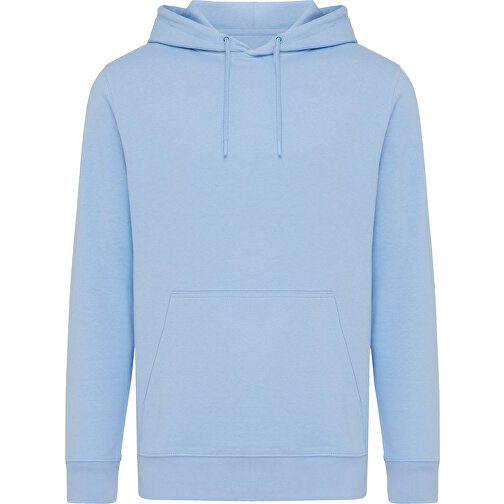 Iqoniq Rila Lightweight Hoodie Aus Recycelter Baumwolle , sky blue, 30% recycelte und 70% biologische Baumwolle, XL, 76,00cm x 1,00cm (Länge x Höhe), Bild 1