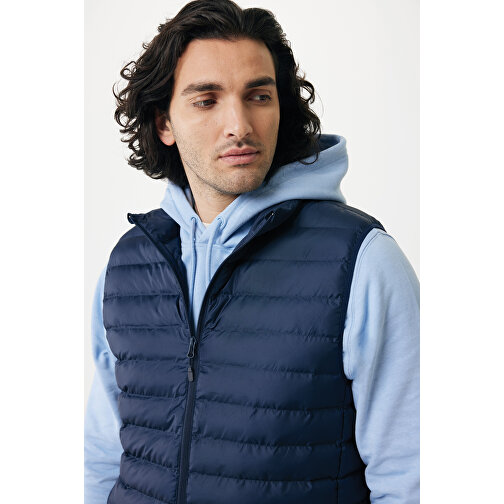 Iqoniq Rila Lightweight Hoodie Aus Recycelter Baumwolle , sky blue, 30% recycelte und 70% biologische Baumwolle, XL, 76,00cm x 1,00cm (Länge x Höhe), Bild 10