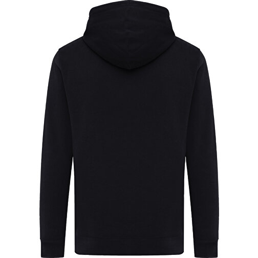 Iqoniq Rila Lightweight Hoodie Aus Recycelter Baumwolle , schwarz, 30% recycelte und 70% biologische Baumwolle, XXXL, 80,00cm x 1,00cm (Länge x Höhe), Bild 2