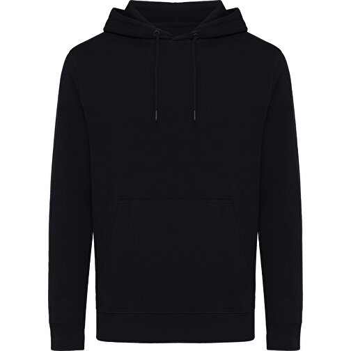 Iqoniq Rila Lightweight Hoodie Aus Recycelter Baumwolle , schwarz, 30% recycelte und 70% biologische Baumwolle, XL, 76,00cm x 1,00cm (Länge x Höhe), Bild 1