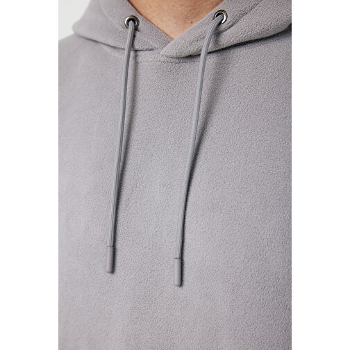 Iqoniq Trivor Mikrofleece-Kapuzenjacke Aus Recyc. Polyester , storm grey, 100% recyceltes Polyester, S, 68,00cm x 2,50cm (Länge x Höhe), Bild 14