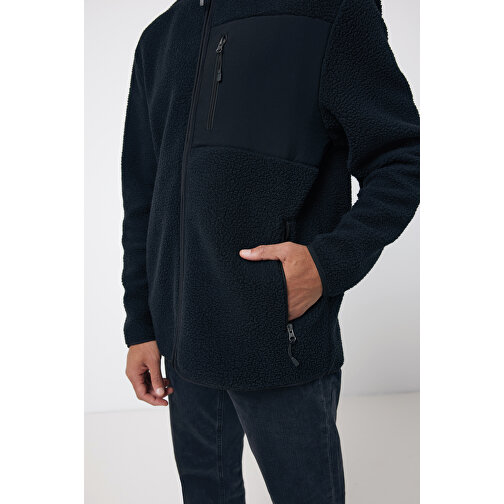 Iqoniq Diran Fleecejacke Aus Recyceltem Polyesterflor , schwarz, 100% recyceltes Polyester, XL, 77,00cm x 3,00cm (Länge x Höhe), Bild 14