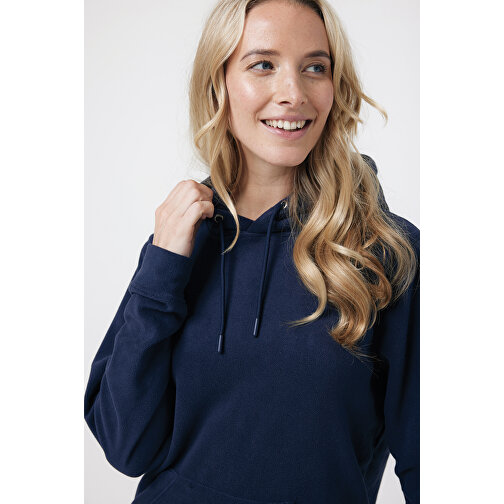 Iqoniq Trivor Mikrofleece-Kapuzenjacke Aus Recyc. Polyester , navy blau, 100% recyceltes Polyester, XXXL, 80,00cm x 2,50cm (Länge x Höhe), Bild 10