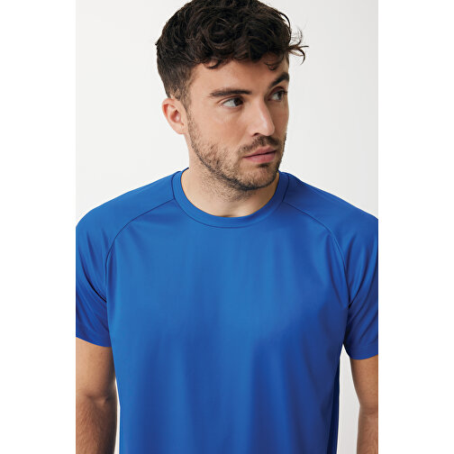 Iqoniq Tikal Sport Quick-Dry T-Shirt Aus Rec. Polyester , Königsblau, 100% recyceltes Polyester, M, 72,00cm x 0,50cm (Länge x Höhe), Bild 10