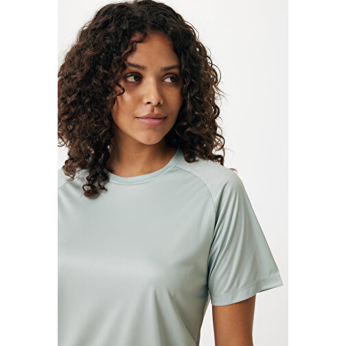 Iqoniq Tikal Sport Quick-Dry T-Shirt Aus Rec. Polyester , Iceberg green, 100% recyceltes Polyester, XL, 76,00cm x 0,50cm (Länge x Höhe), Bild 11