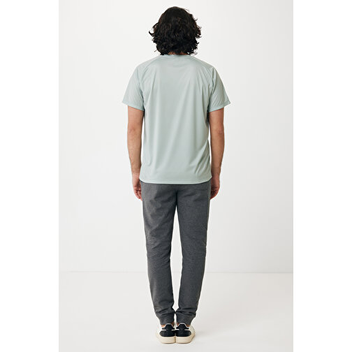 Iqoniq Tikal Sport Quick-Dry T-Shirt Aus Rec. Polyester , Iceberg green, 100% recyceltes Polyester, 4XL, 82,00cm x 0,50cm (Länge x Höhe), Bild 6