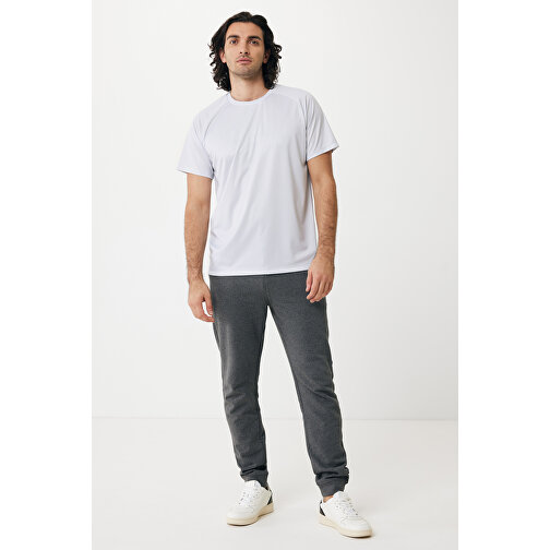 Iqoniq Tikal Sport Quick-Dry T-Shirt Aus Rec. Polyester , weiß, 100% recyceltes Polyester, S, 68,00cm x 0,50cm (Länge x Höhe), Bild 4