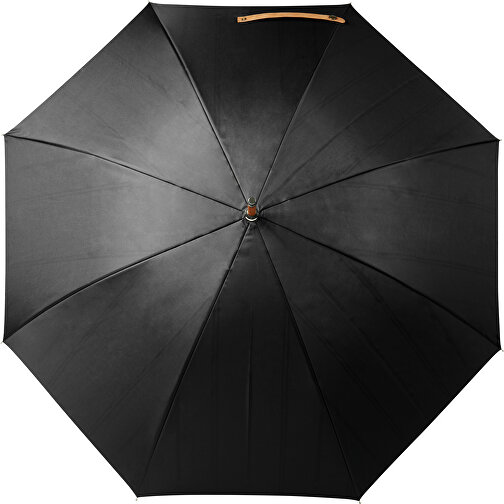 VINGA Bosler AWARE™ Regenschirm Aus Recyceltem PET , schwarz, PET - recycelt, 89,00cm x 89,00cm (Länge x Höhe), Bild 2