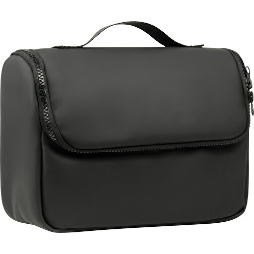 VINGA Baltimore Reise-Kosmetiktasche , schwarz, PU, 26,00cm x 17,00cm (Länge x Höhe), Bild 1