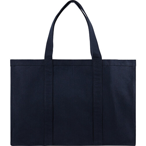 VINGA Hilo AWARE™ Maxi-Tasche Aus Recyceltem Canvas , navy blau, Canvas - recycelt, 49,50cm x 37,00cm (Länge x Höhe), Bild 1