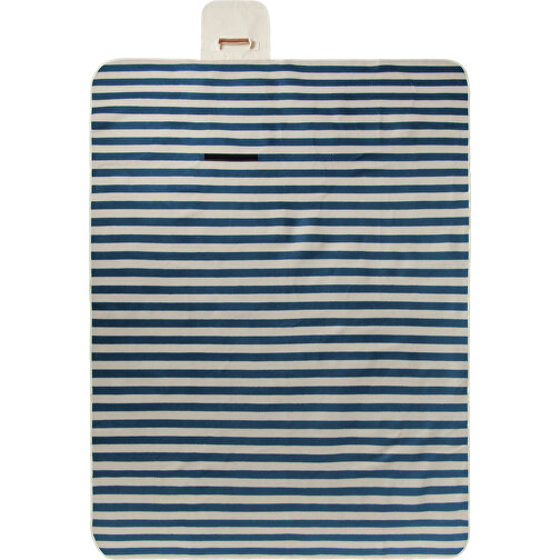 VINGA Alba Grosse GRS RPET Picknickdecke , navy blau, PET - recycelt, 200,00cm x 0,50cm (Länge x Höhe), Bild 2