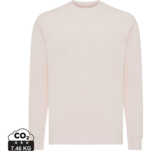 Iqoniq Etosha Lightweight Sweater tillverkad av återvunnen bomull, molnrosa, Bild 1