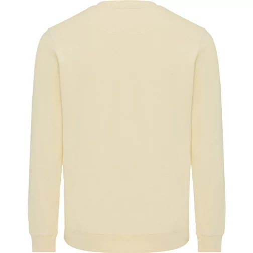 Iqoniq Etosha Lightweight Sweater en coton recyclé, cream yellow, Image 3