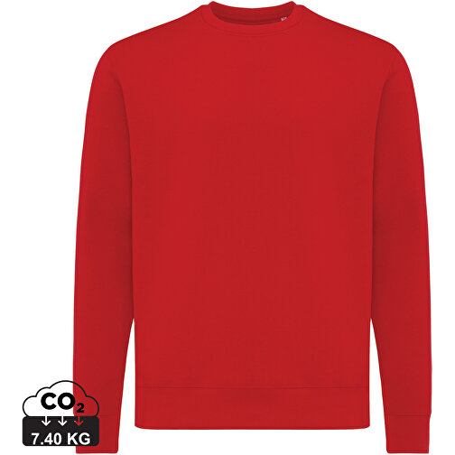 Iqoniq Etosha Lightweight Sweater Aus Recycelter Baumwolle, Rot , rot, 30% recycelte und 70% biologische Baumwolle, XXL, , Bild 1