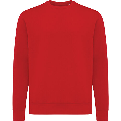 Iqoniq Etosha Lightweight Sweater Aus Recycelter Baumwolle, Rot , rot, 30% recycelte und 70% biologische Baumwolle, M, , Bild 2