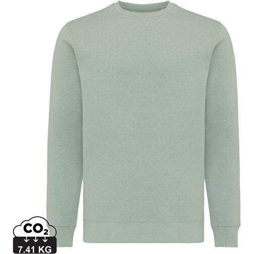 Iqoniq Etosha Lightweight Sweater en coton recyclé, Iceberg green, Image 1