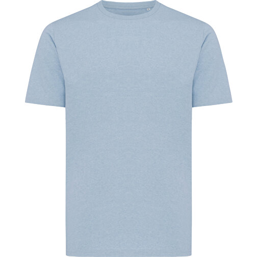 Iqoniq Sierra Lightweight T-Shirt Aus Recycelter Baumwolle, Light Heather Blue , light heather blue, 30% recycelte und 70% biologische Baumwolle, S, , Bild 2