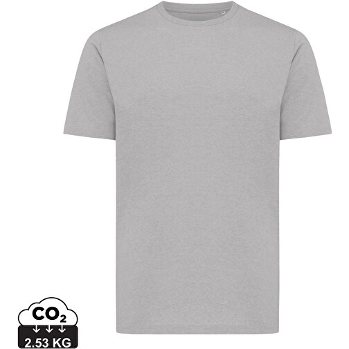 Iqoniq Sierra Lightweight T-Shirt Aus Recycelter Baumwolle, Ungefärbte Helles Anthrazit , ungefärbte helles Anthrazit, 30% recycelte und 70% biologische Baumwolle, M, , Bild 1