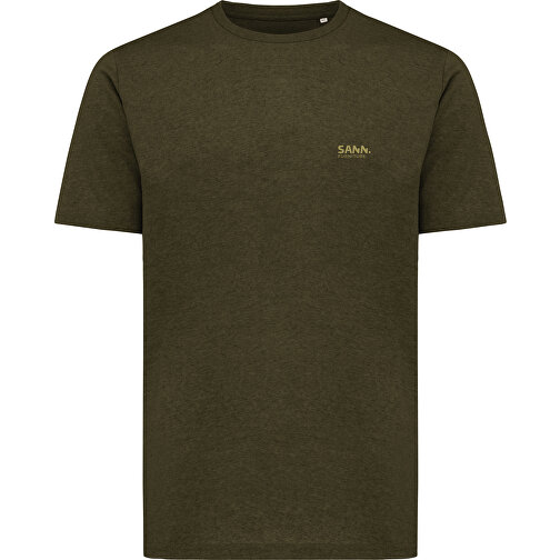 Iqoniq Sierra Lightweight T-Shirt Aus Recycelter Baumwolle, Khaki , khaki, 30% recycelte und 70% biologische Baumwolle, M, , Bild 4