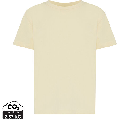 Iqoniq Koli Kids T-shirt en coton recyclé, cream yellow, Image 1