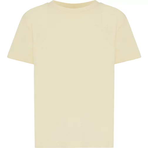 Iqoniq Koli Kids T-shirt en coton recyclé, cream yellow, Image 2