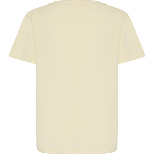 Iqoniq Koli Kids T-Shirt Aus Recycelter Baumwolle, Cream Yellow , cream yellow, 30% recycelte und 70% biologische Baumwolle, 13-14, , Bild 3