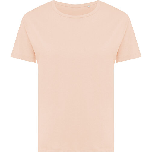 Iqoniq Yala Damen T-Shirt Aus Recycelter Baumwolle, Peach Nectar , peach nectar, 30% recycelte und 70% biologische Baumwolle, S, , Bild 2