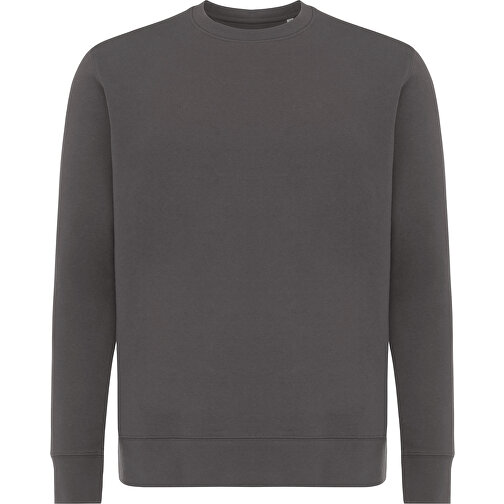 Iqoniq Etosha Lightweight Sweater Aus Recycelter Baumwolle, Anthrazit , anthrazit, 30% recycelte und 70% biologische Baumwolle, XXXL, , Bild 2