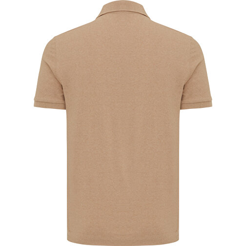 Iqoniq Yosemite Piqué-Poloshirt Aus Recycelter Baumwolle, Heather Brown , heather brown, 50% recycelte und 50% biologische Baumwolle, 4XL, , Bild 3