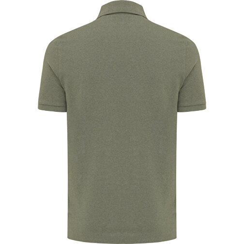 Iqoniq Yosemite Piqué-Poloshirt Aus Recycelter Baumwolle, Heather Green , heather green, 50% recycelte und 50% biologische Baumwolle, XXXL, , Bild 3