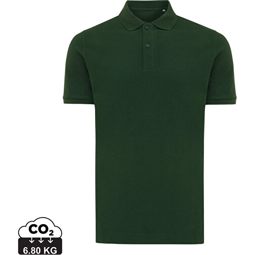 Iqoniq Yosemite Piqué-Poloshirt Aus Recycelter Baumwolle, Forest Green , forest green, 50% recycelte und 50% biologische Baumwolle, XXXL, , Bild 1