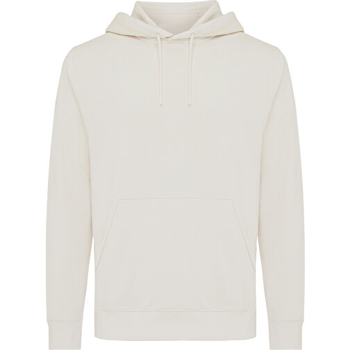 Iqoniq Rila Lightweight Hoodie Aus Recycelter Baumwolle, Ivory White , ivory white, 30% recycelte und 70% biologische Baumwolle, L, , Bild 2