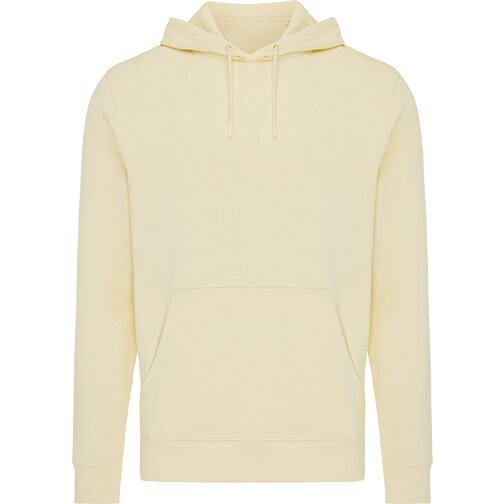 Iqoniq Rila Lightweight Hoodie Aus Recycelter Baumwolle, Cream Yellow , cream yellow, 30% recycelte und 70% biologische Baumwolle, L, , Bild 2