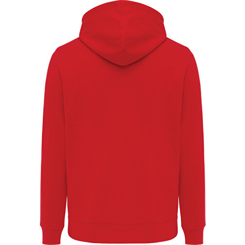 Sudadera ligera Iqoniq Rila de algodón reciclado, roja, Imagen 3