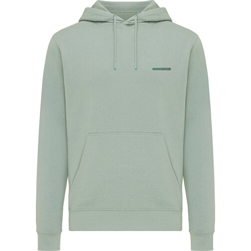 Iqoniq Rila Lightweight Hoodie Aus Recycelter Baumwolle, Iceberg Green , Iceberg green, 30% recycelte und 70% biologische Baumwolle, S, , Bild 5