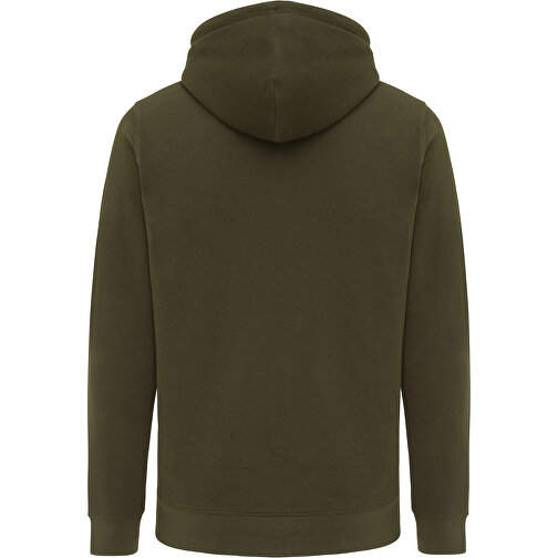 Iqoniq Rila Lightweight Hoodie Aus Recycelter Baumwolle, Khaki , khaki, 30% recycelte und 70% biologische Baumwolle, XS, , Bild 3