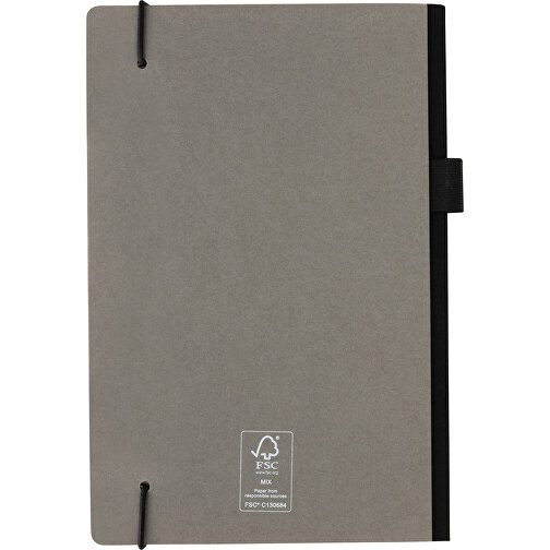 Cuaderno A5 de lujo, tapa dura, gris, Imagen 5